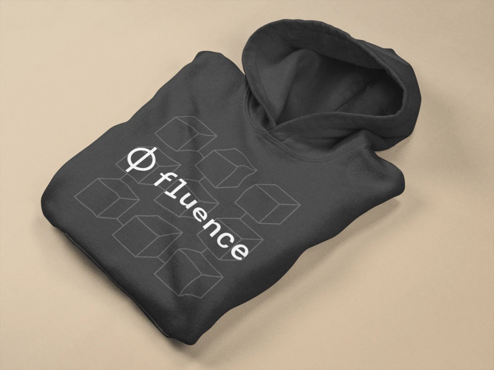 Fluence branded hoodie
