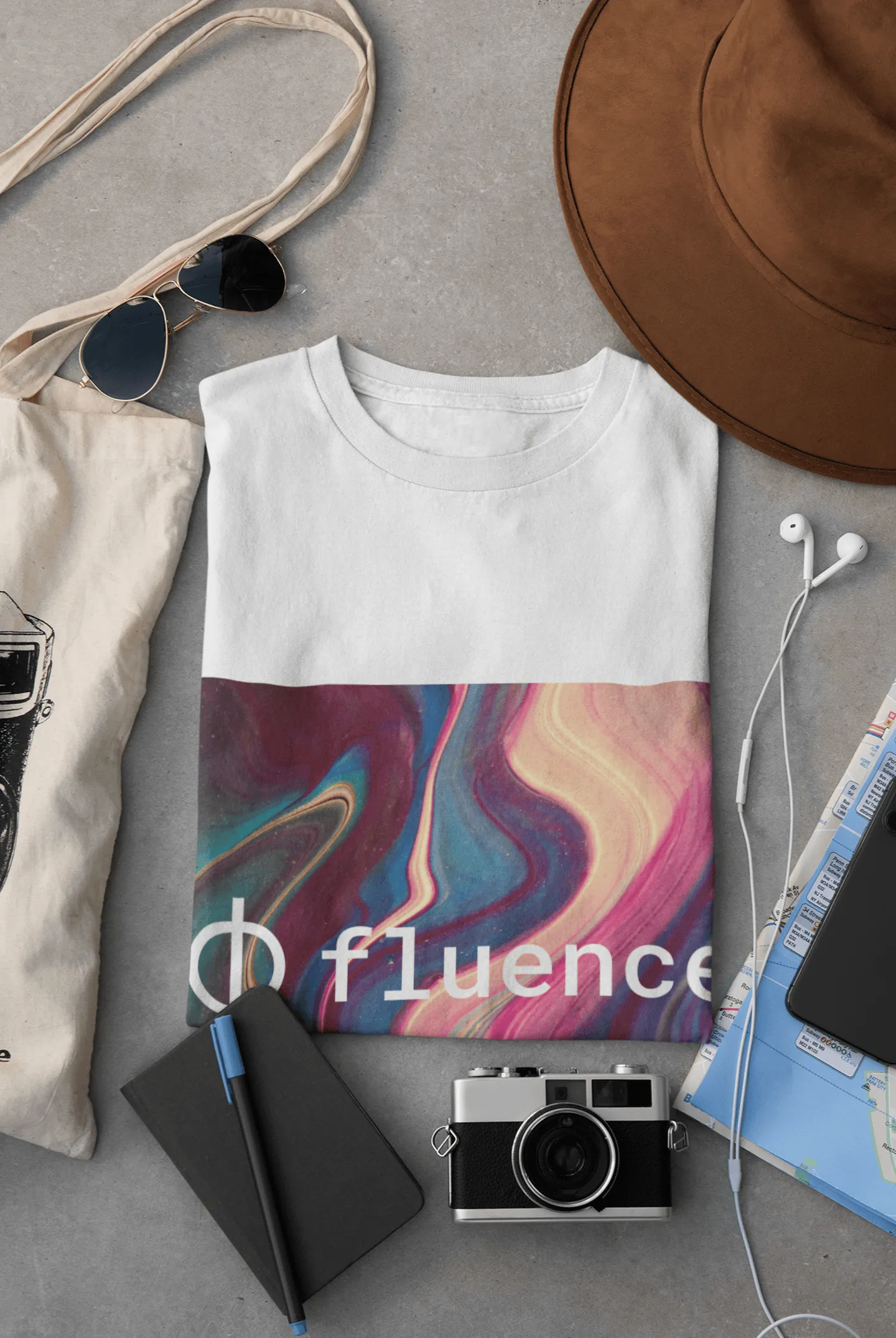 Fluence branded t-shirt